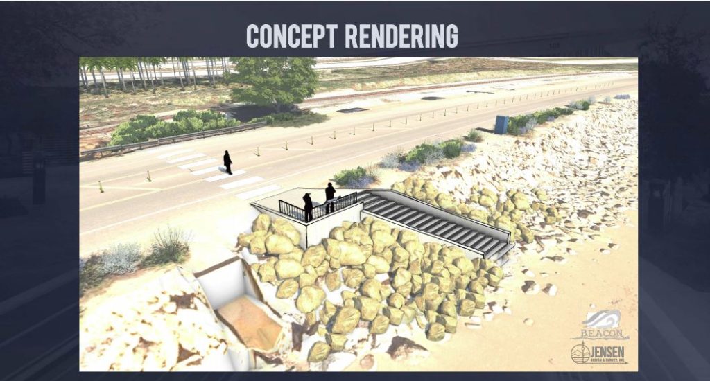 Mondos-06-1024x550 Mondo’s Cove beach stairway project art rendering