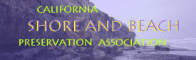 California Shore and Beach Preservation Association logo